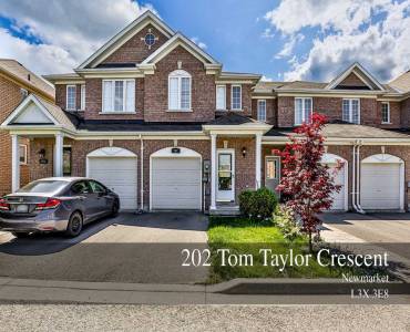 202 Tom Taylor Cres- Newmarket- Ontario L3X3E8, 3 Bedrooms Bedrooms, 6 Rooms Rooms,3 BathroomsBathrooms,Att/row/twnhouse,Sale,Tom Taylor,N4783849