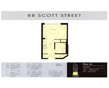 88 Scott St- Toronto- Ontario M5E1X6, 3 Rooms Rooms,1 BathroomBathrooms,Condo Apt,Sale,Scott,C4806378