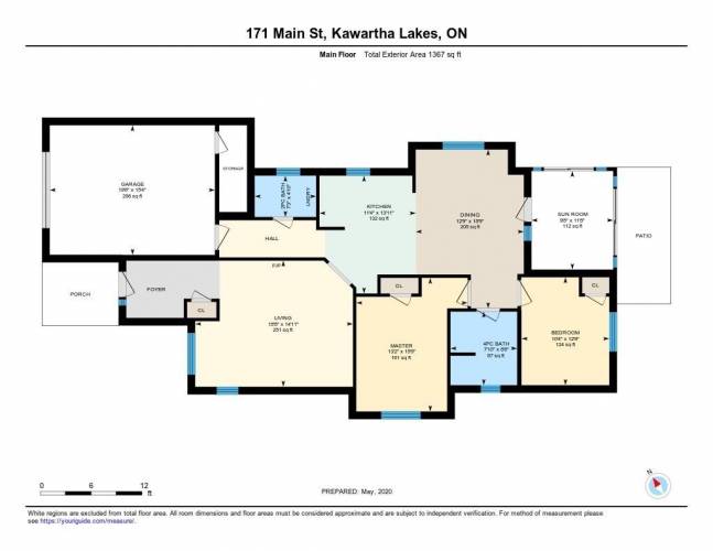 171 Main St- Kawartha Lakes- Ontario K0M 1A0, 2 Bedrooms Bedrooms, 8 Rooms Rooms,2 BathroomsBathrooms,Detached,Sale,Main,X4771790