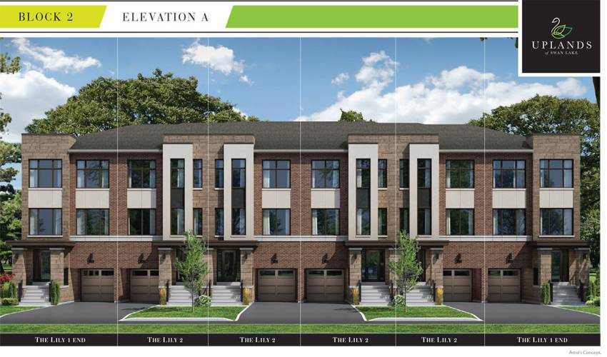 Luxury Freehold Townhomes Richmond Hill _ Upland Of Swan Lake